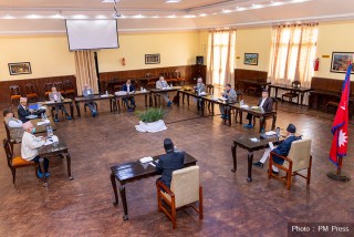 नेकपा बैठक:- दुवै अध्यक्षको प्रतिवेदन स्थायी कमिटीमा जाने
