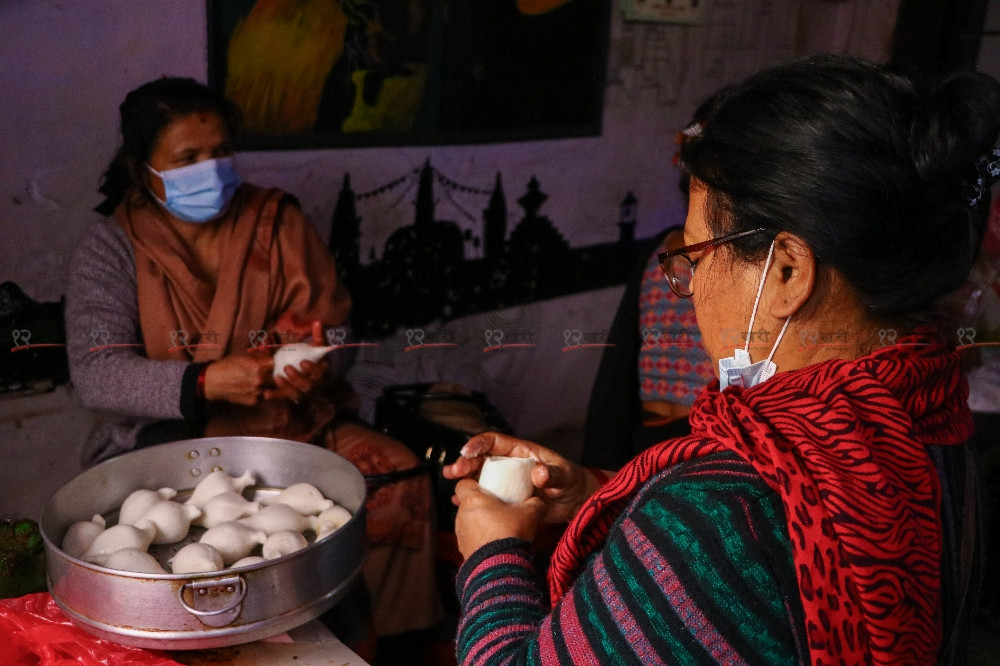 नेवार समुदायले योमरी पुन्ही मनाउँदै